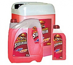 Антифриз SIBIRIA красный, зеленый, синий 10кг, 210кг