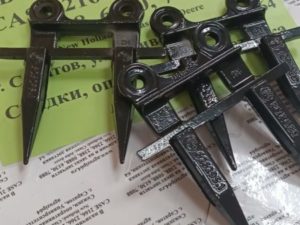 626295.1 Палец двойной противорежущий жатки 1030,2040 CASE,CLAAS