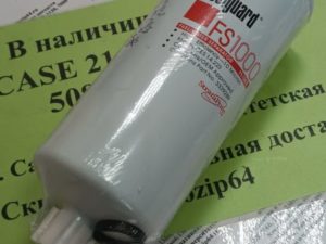 3329289/FS1000 FLEETGUARD Фильтр топливный грубой очистки без датчика CASE