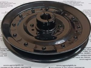 418093A1/87757146 Шкив натяжной соломоразбрасывателя под шестигранник диаметр 203мм CASE